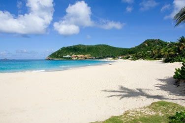 Farniente sur cette belle plage de sable blanc