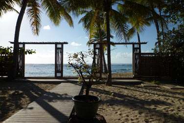 Au coucher de soleil !