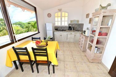La cuisine des bungalows F2 Duplex