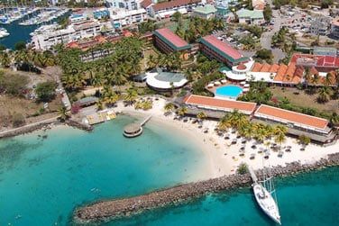 Vue arienne de l'htel Bakoua