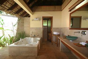 Salle de bains de la Villa Hideaway