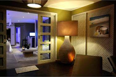 Chaque villa dispose d'un balcon ou terrasse