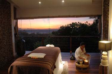 Les Salles de traitement surplombent Anse svre