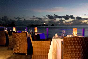 Dner romantique en front de mer