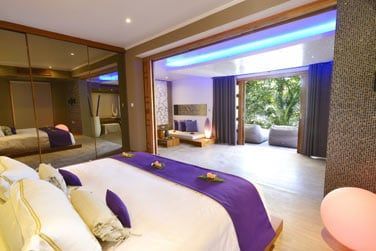 La villa rsidence est parfaitement adapte aux familles