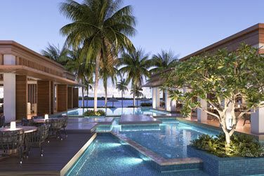 Sirotez un verre au bar La Terrasse situ au bord de la piscine