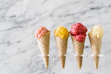 Savourez les excellentes glaces tout au long de la journe  l'Artisan !