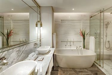 La salle de bain de la Suite Front de mer