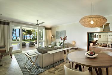 Le coin salon de la Suite Front de mer