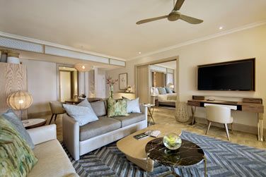 La dco chic et lgante de la Suite Front de mer