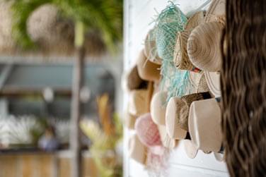 Ambiance dtente chapeau de paille