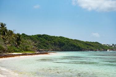 La plage de grande terre s'tend sur plusieurs kilomtres