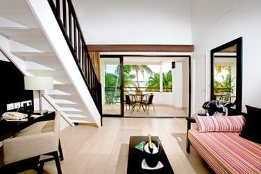 Le Duplex Suprieur, orient ct lagon avec sa mezzanine