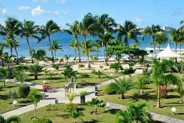 Les jardins tropicaux de l'htel