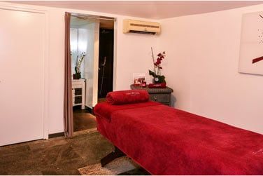 Salle de traitement pour un soin ou un massage en toute tranquillit