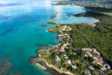 Vue sur les plages du nord de l'�le Maurice
