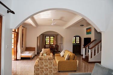 Le rez-de-chausse des villas de La Fontaine Holiday Apartments