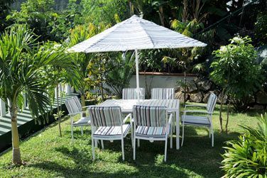 Les espaces extrieurs des villas