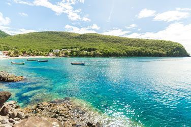 L'anse Dufour sur la cte sud-carabe de la Martinique est un petit paradis