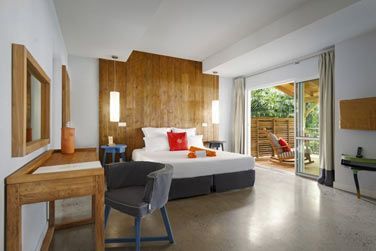 L'une des chambres du French Coco