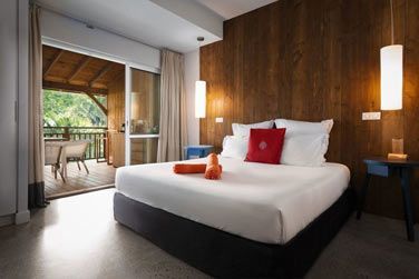 Des chambres confortables, lgantes et trs bien quipes