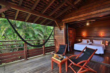 L'htel est construit dans une ancienne maison coloniale