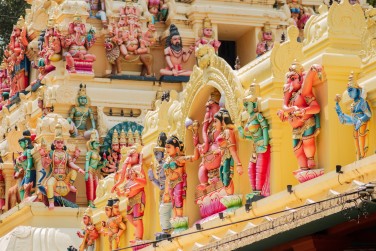 Le temple de Kataragama est l'un des principaux centres de p�lerinage du Sri Lanka