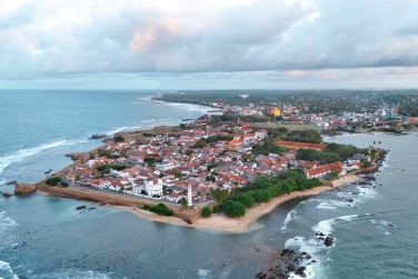 Vue sur la cit� historique de Galle