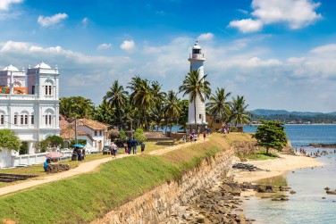 Le phare de la ville de Galle