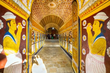 Le Temple de la Dent dans la ville de Kandy