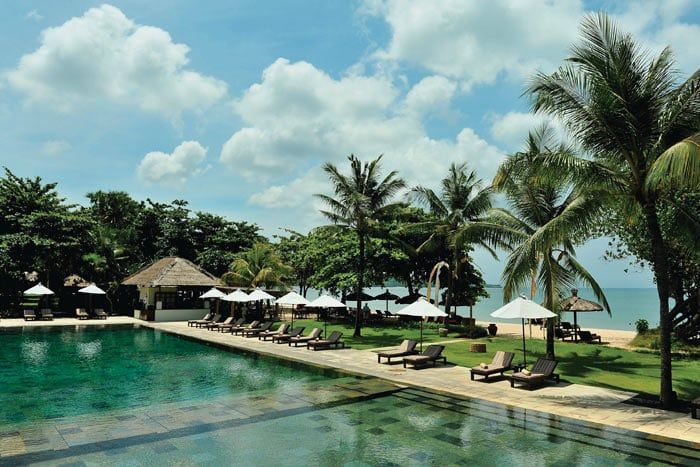hotel de luxe belmond jimbaran puri bali