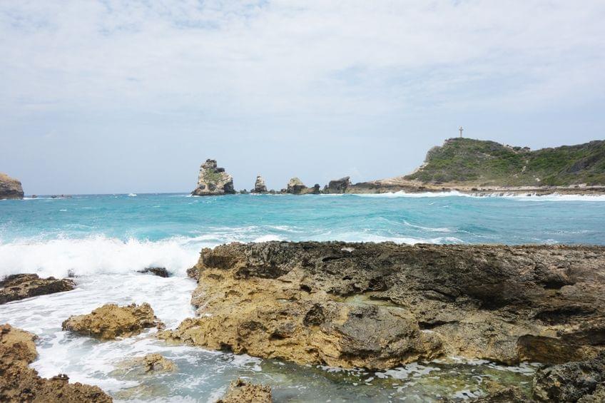 pointe des chateaux guadeloupe