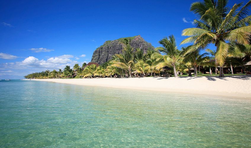 plage du Morne � l'�le Maurice