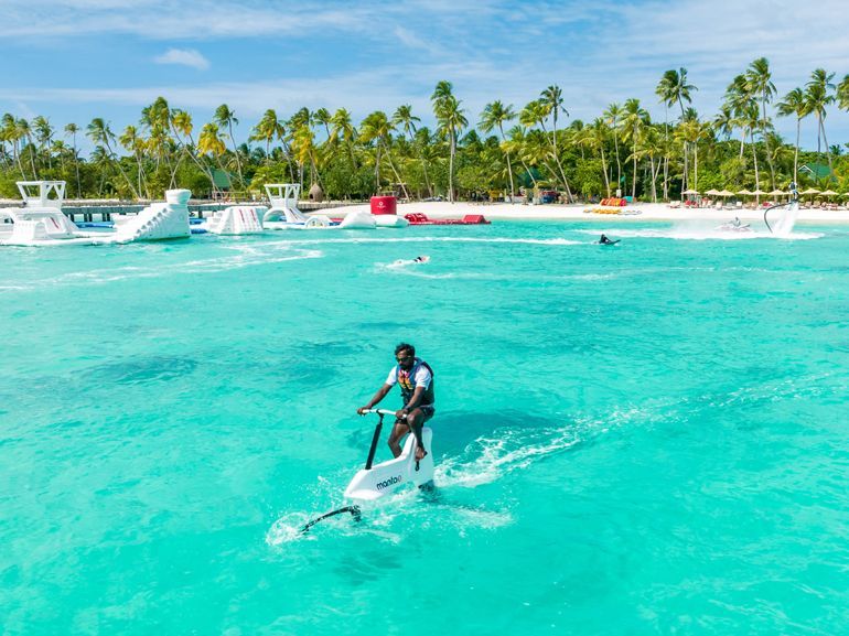 e-bike siyam world maldives