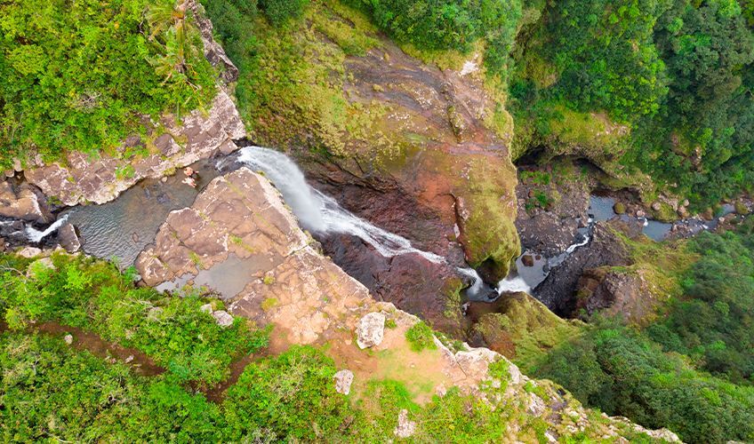 cascade de alexandra falls à l'ile maurice