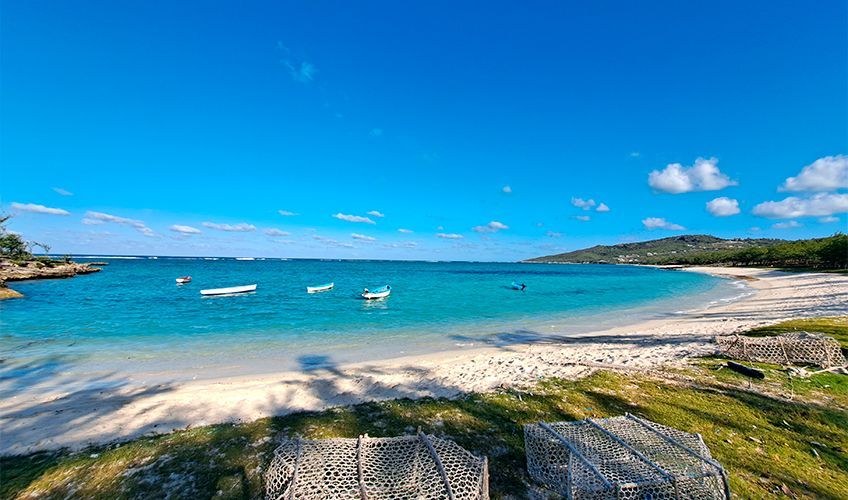 plage d'anse fumier à rodrigues