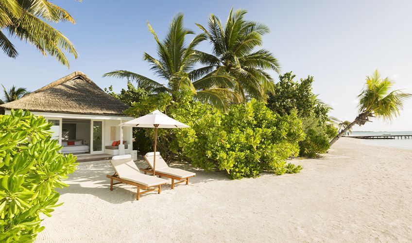 Beach Villa au LUX* South Ari Atoll des Maldives