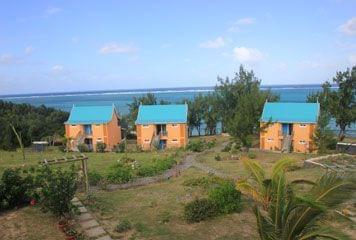 Des bungalows de l'hôtel La Belle Rodriguaise Bungalow Belle Rodriguaise