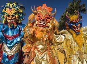 Le carnaval en République Dominicaine