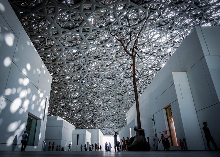 coupole louvre abu dhabi