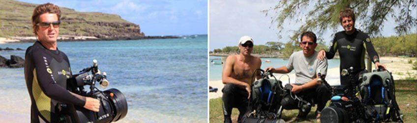 Le réalisateur Réné Heuzey à Rodrigues