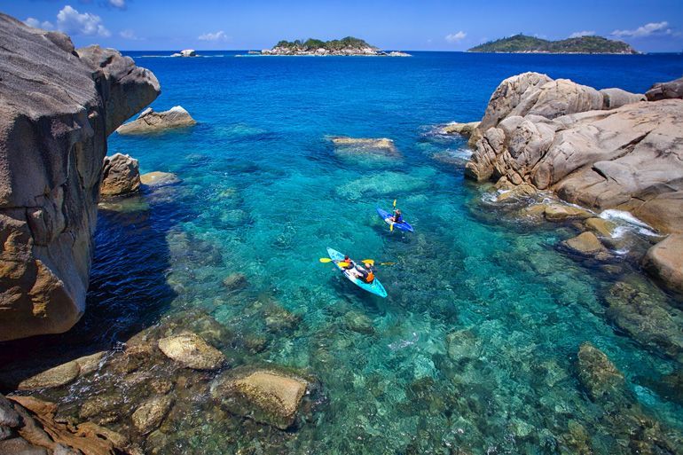 kayak hotel six senses zil pasyon seychelles