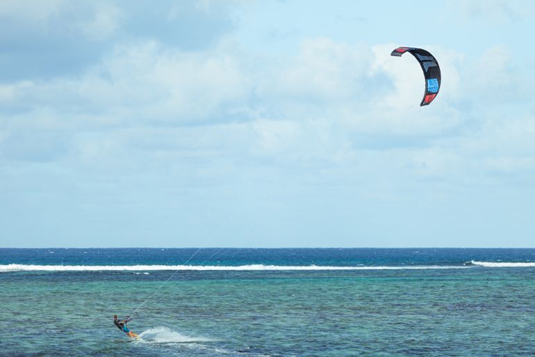 kitesurf ile maurice