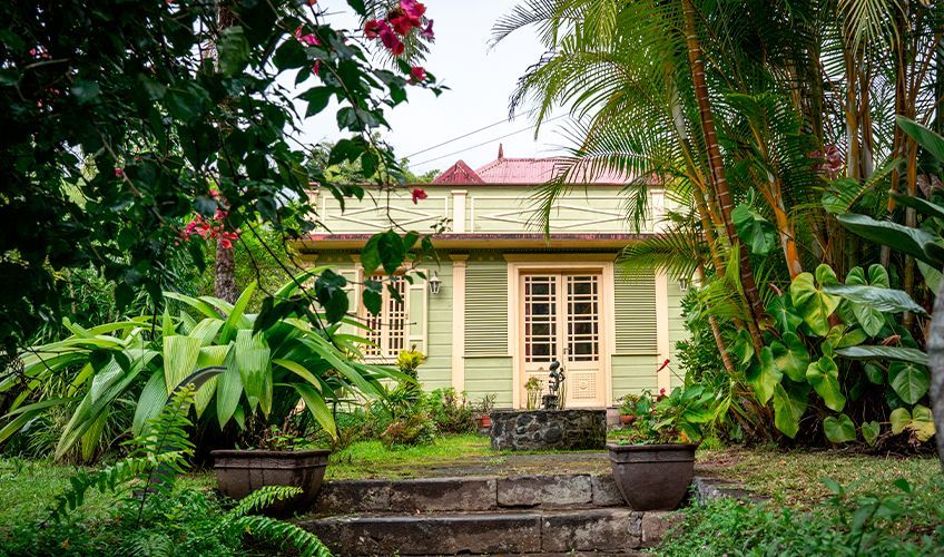 maison dans Hell-Bourg dans le cirque de Salazie à la Réunion