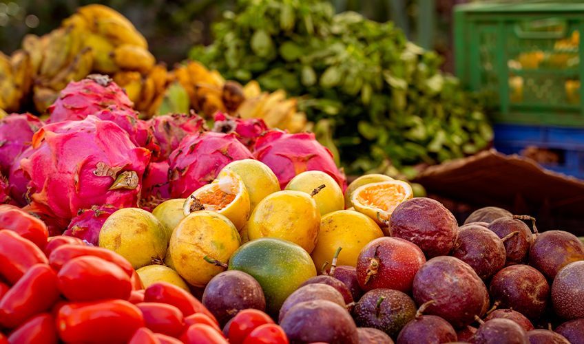 marché de saint leu à la reunion