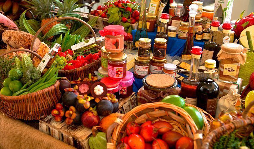 marché du tampon à la reunion