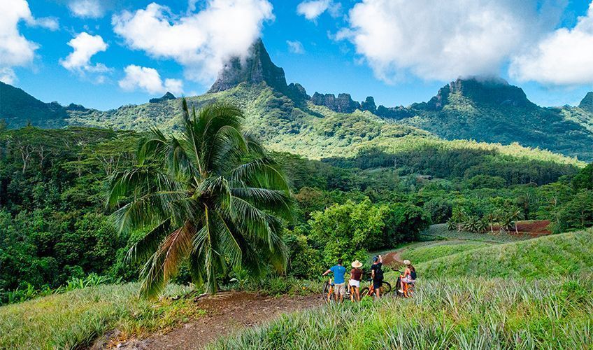 randonnée VTT à Moorea