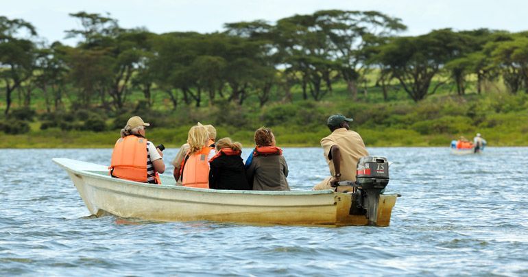 safari bateau kenya
