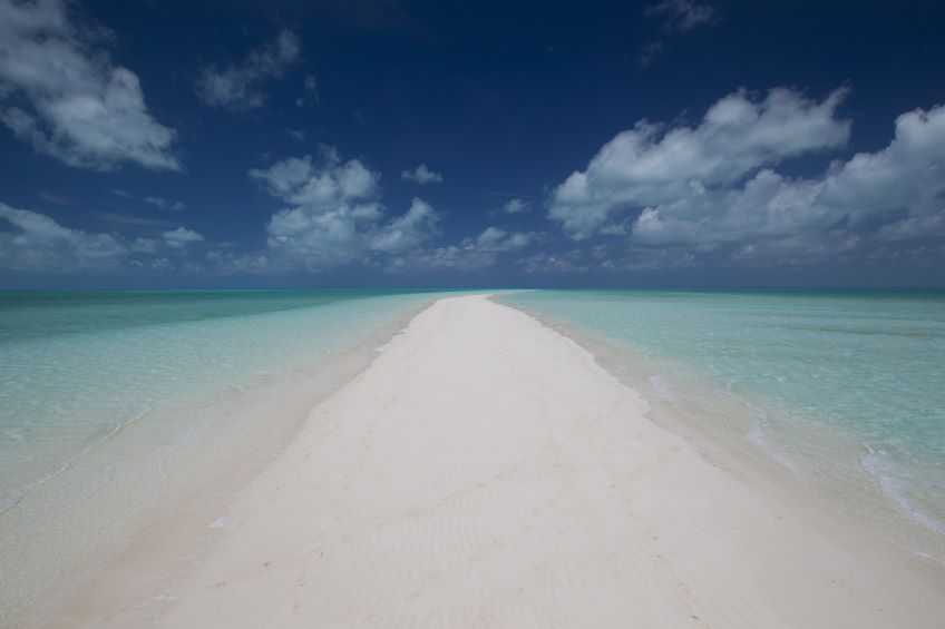 magnifique plage aux Bahamas