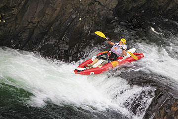 La pratique du rafting à la Réunion Faire du rafting à la Réunion